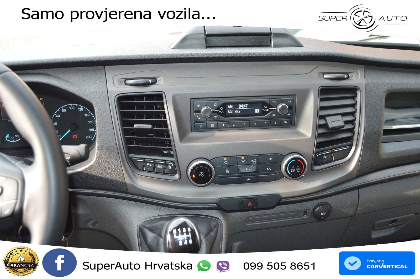 Ford Transit 290 L2H2 Kühlkasten + Ladebordwand 131 KS
