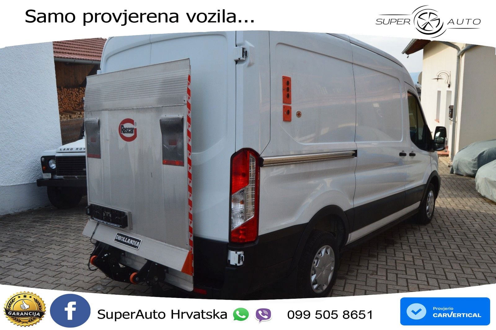 Ford Transit 290 L2H2 Kühlkasten + Ladebordwand 131 KS