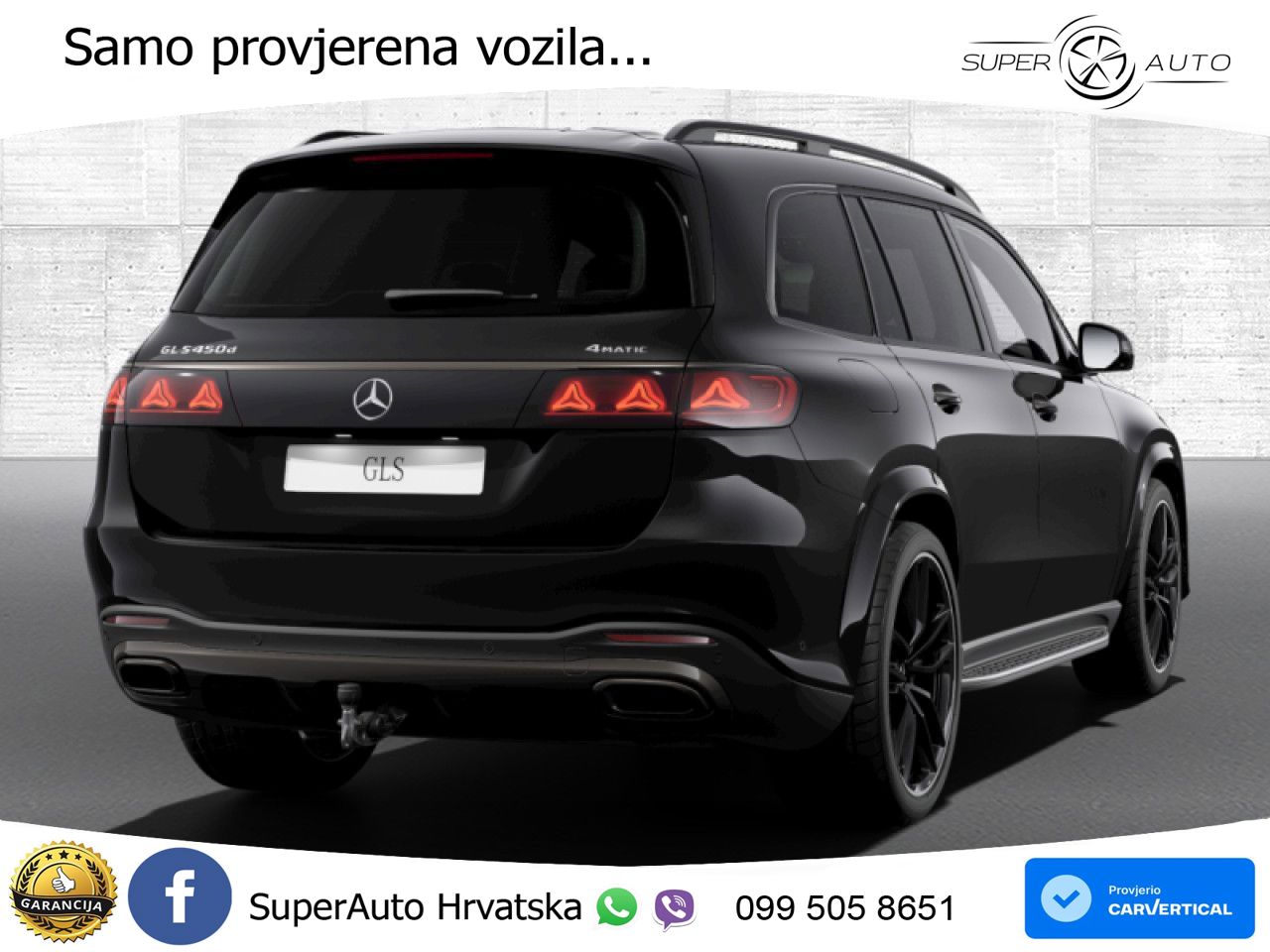 Mercedes-Benz GLS GLS 450d EQ Boost 4MATIC 9G-TRONIC Night paket ACC+HEAD+4xGR SJED+360+PANO