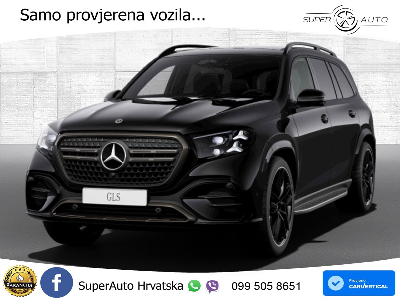 Mercedes-Benz GLS GLS 450d EQ Boost 4MATIC 9G-TRONIC Night paket ACC+HEAD+4xGR SJED+360+PANO