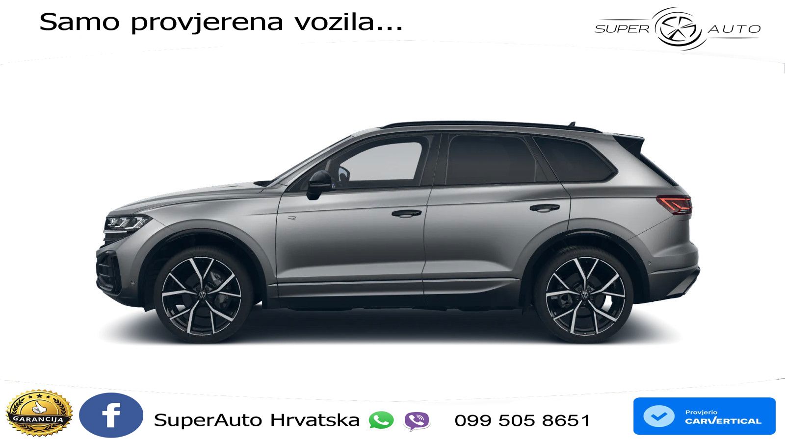 Volkswagen Touareg 3.0 V6 TDI (286 KS) 4MOTION Tiptronic ZRAČNI+ACC+GR SJED+KAM+PANO