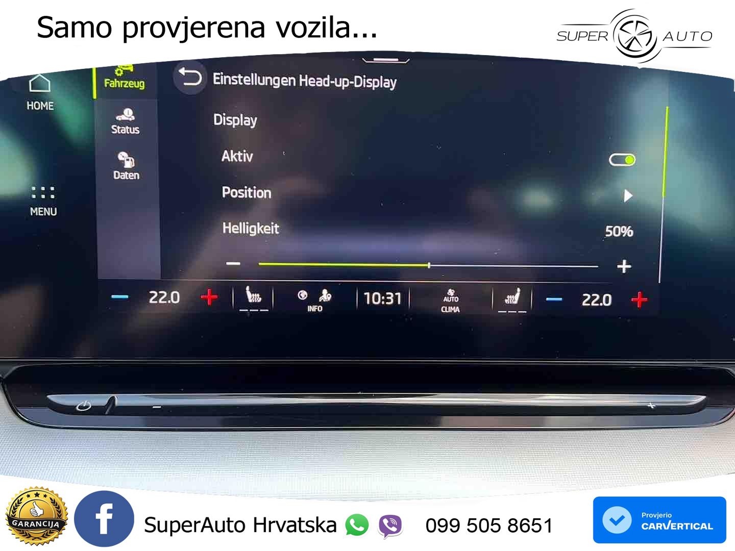 Škoda Octavia Combi 2.0 TDI (150 KS) DSG LED+GR SJED+ACC