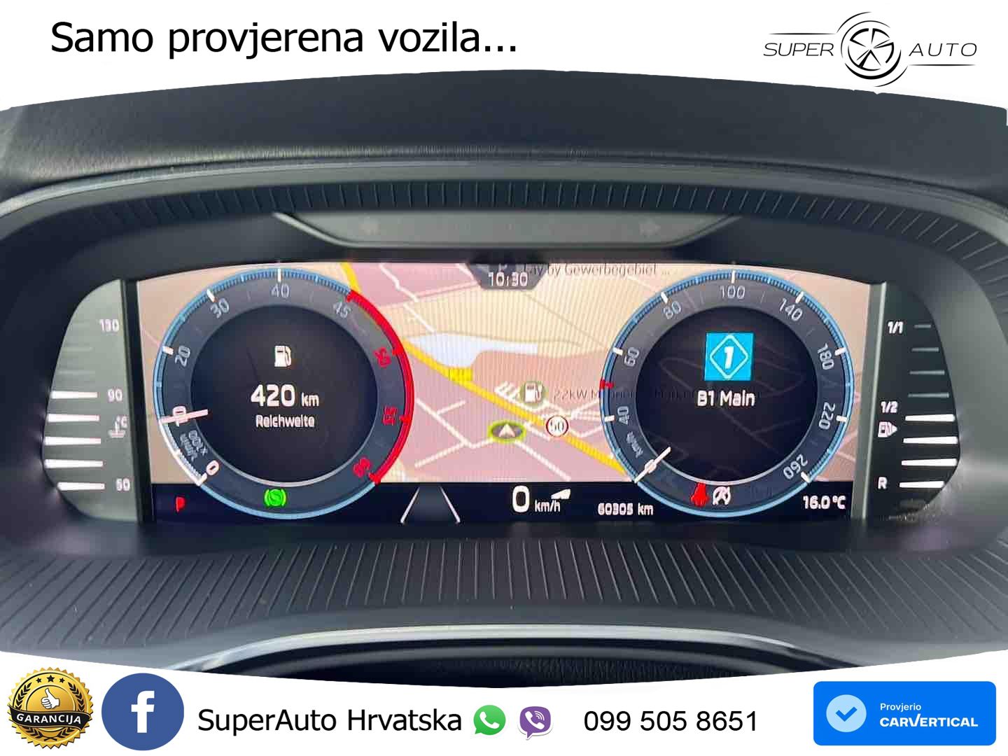 Škoda Octavia Combi 2.0 TDI (150 KS) DSG LED+GR SJED+ACC