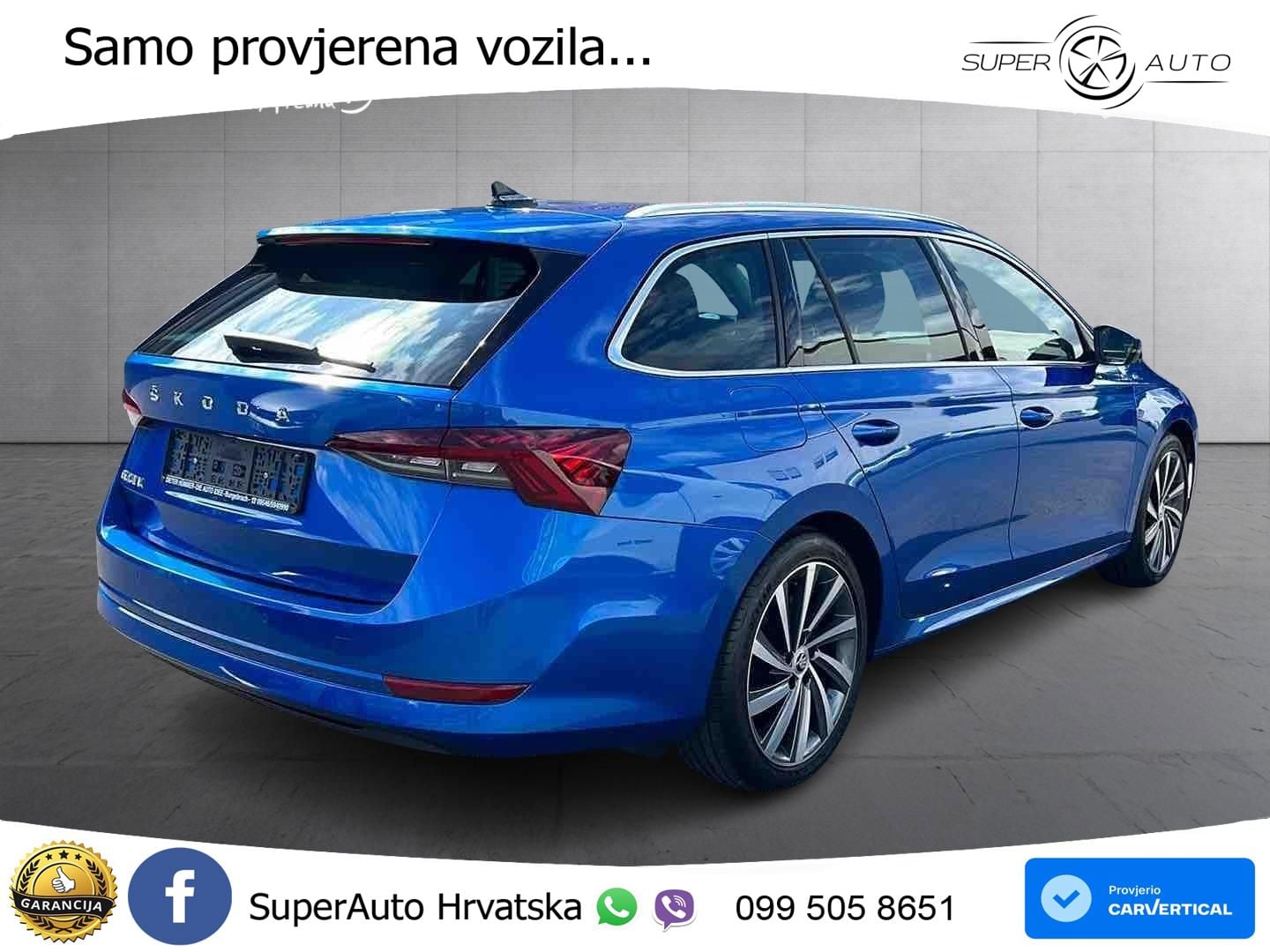 Škoda Octavia Combi 2.0 TDI (150 KS) DSG LED+GR SJED+ACC