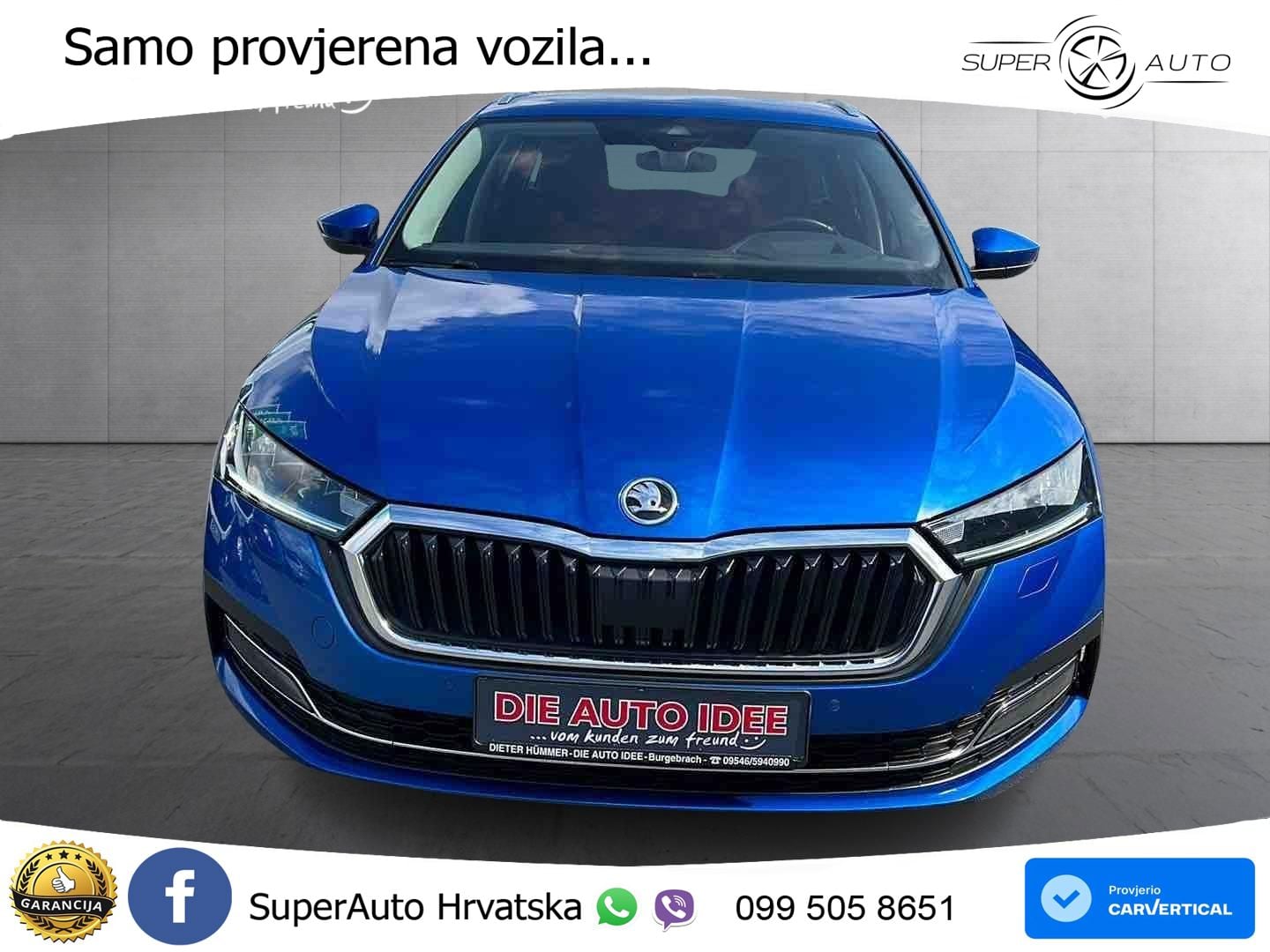 Škoda Octavia Combi 2.0 TDI (150 KS) DSG LED+GR SJED+ACC