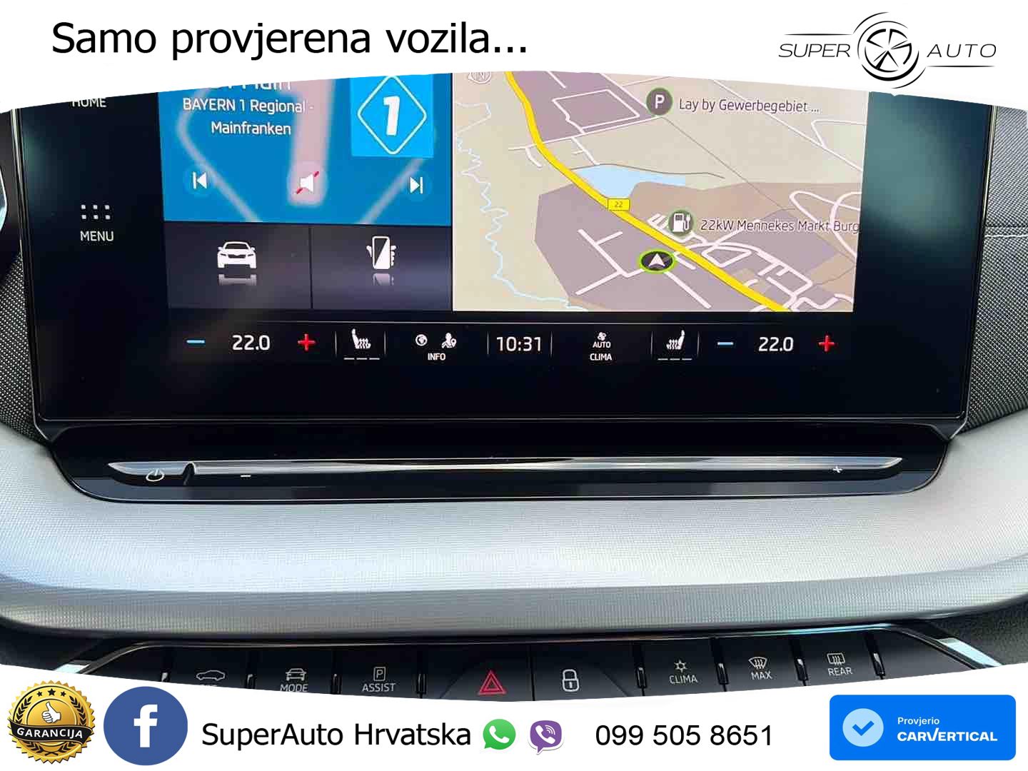 Škoda Octavia Combi 2.0 TDI (150 KS) DSG LED+GR SJED+ACC
