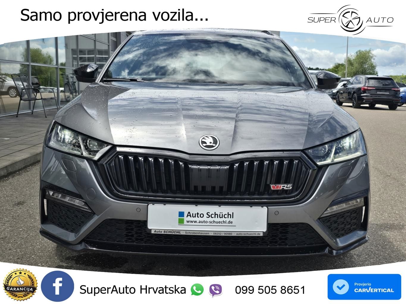 Škoda Octavia Combi RS 2.0 TDI (200 KS) DSG LED+GR SJED+ACC
