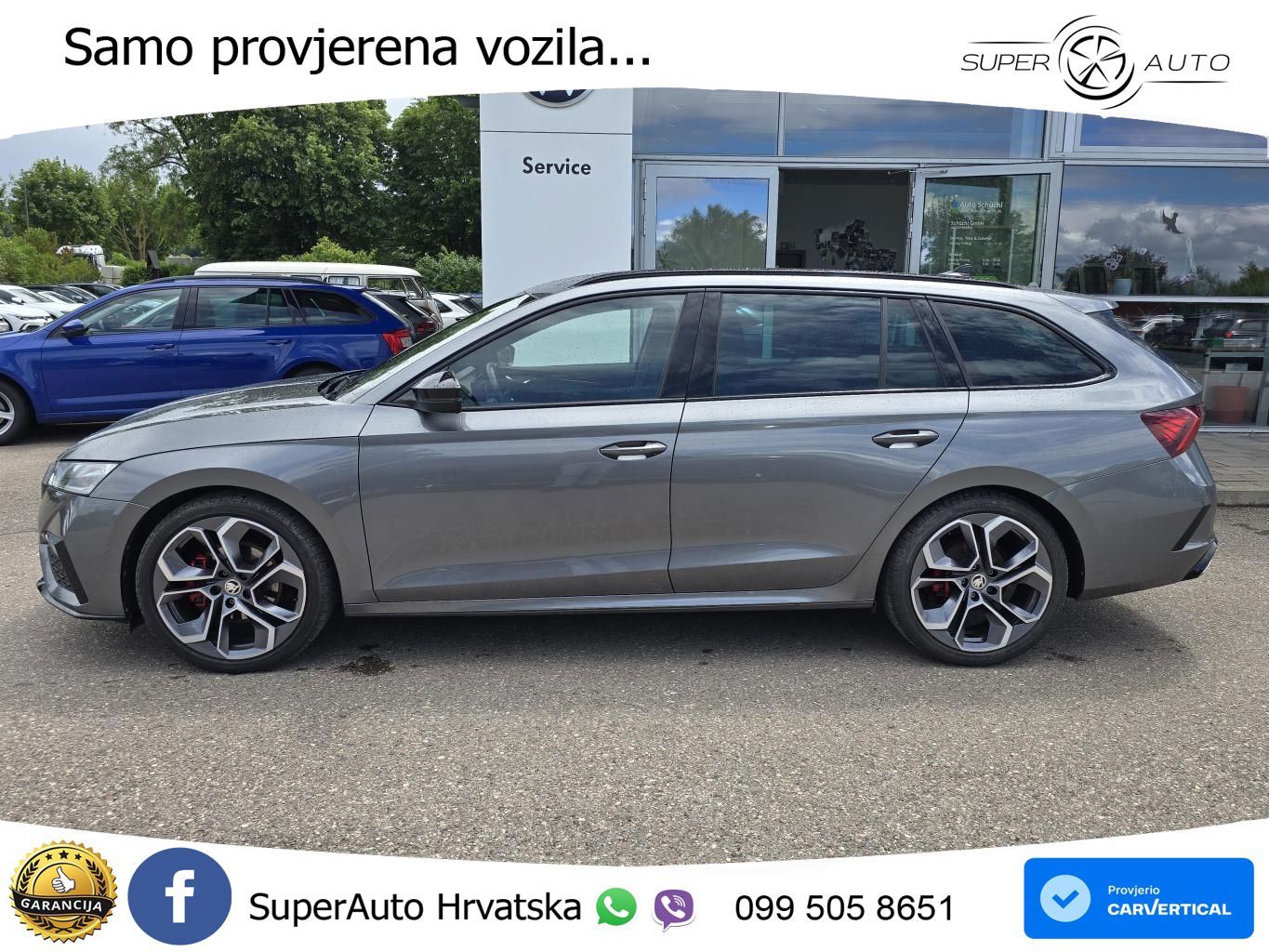 Škoda Octavia Combi RS 2.0 TDI (200 KS) DSG LED+GR SJED+ACC