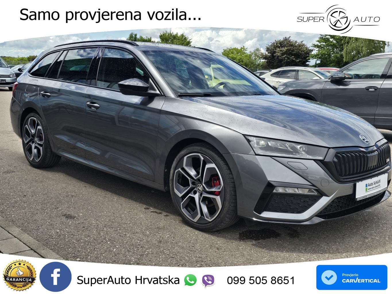 Škoda Octavia Combi RS 2.0 TDI (200 KS) DSG LED+GR SJED+ACC