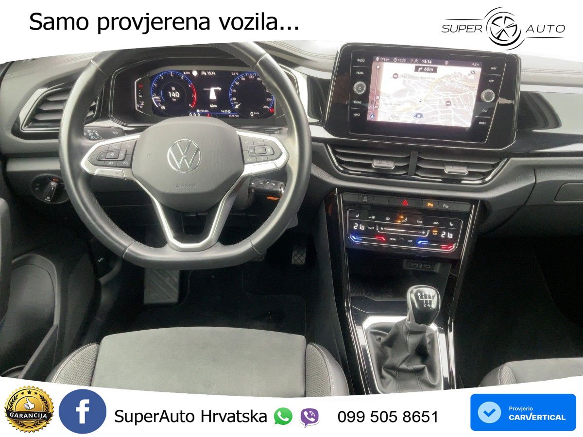 Volkswagen T-Roc 1.5 TSI (150 KS) LED+GR SJED+ACC