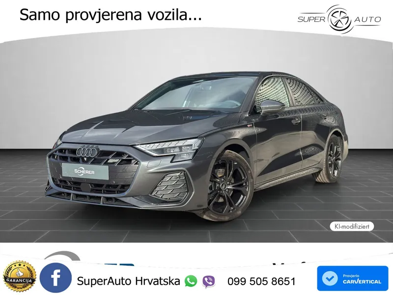 Audi A3 Limuzina 35 TFSI (150 KS) S tronic S line MATRIX+GR SJED+KAM