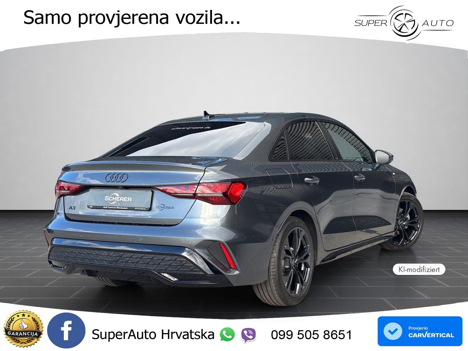 Audi A3 Limuzina 35 TFSI (150 KS) S tronic S line MATRIX+GR SJED+KAM