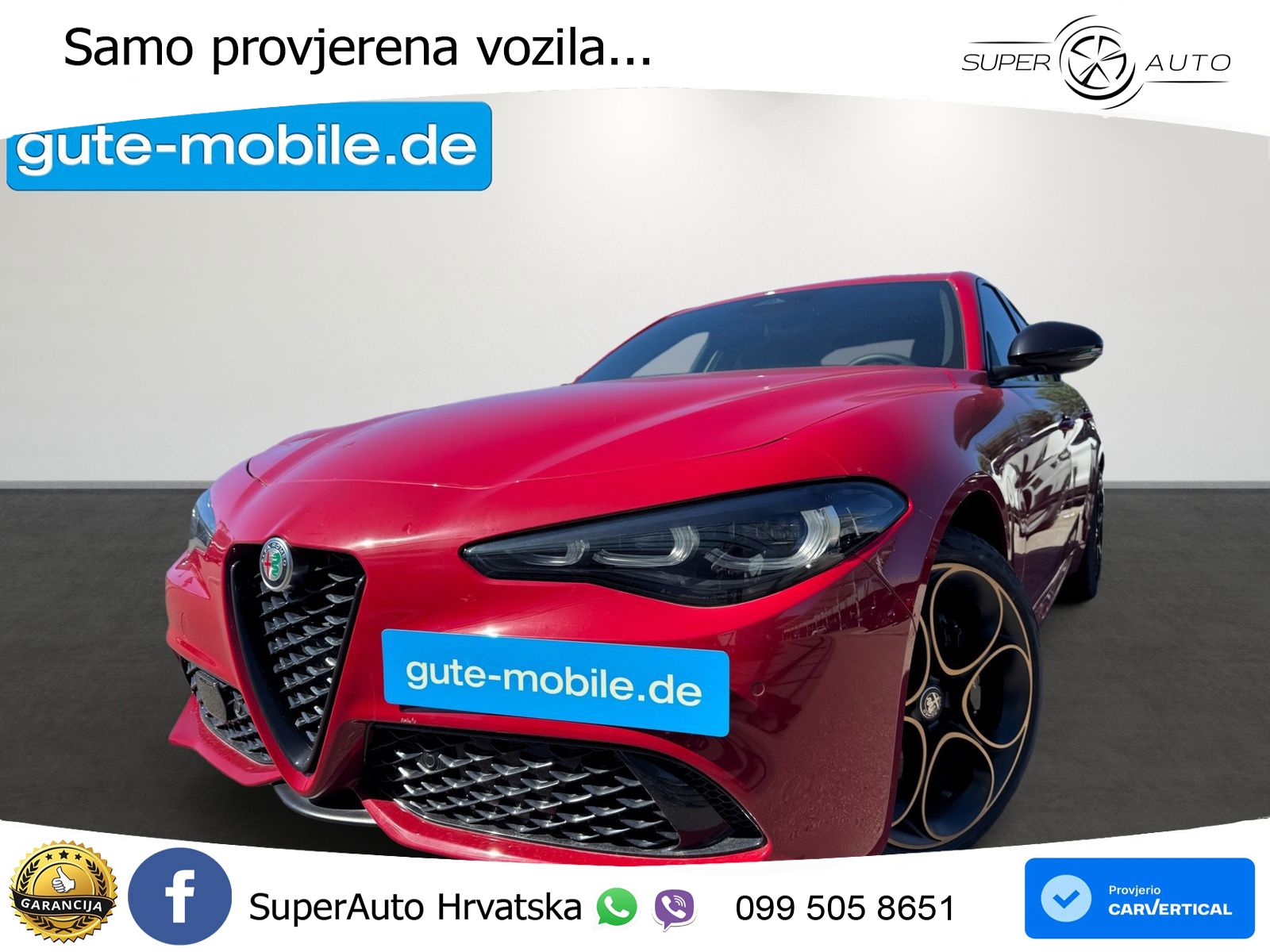 Alfa Romeo Giulia 2.0 Turbo (280 KS) Q4 Automatic