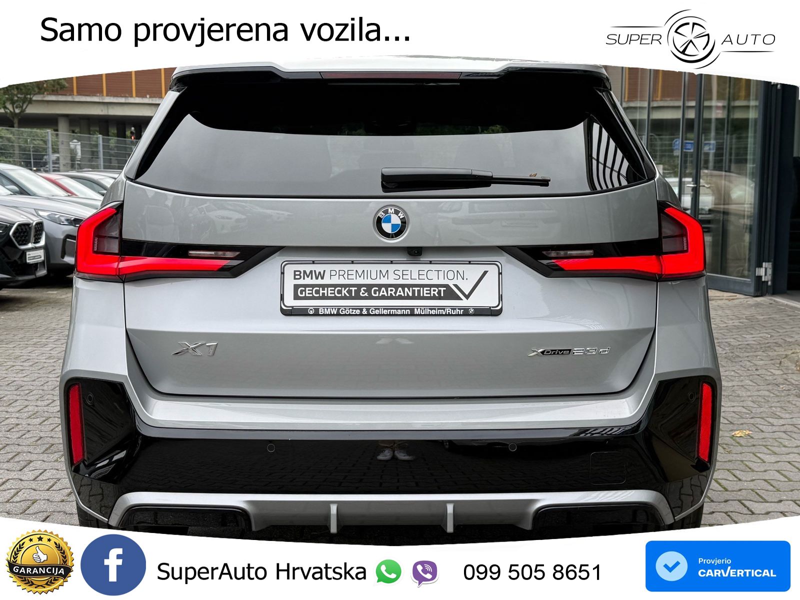 BMW X1 23d (211 KS) xDrive Steptronic M Sport LED+GR SJED+ACC