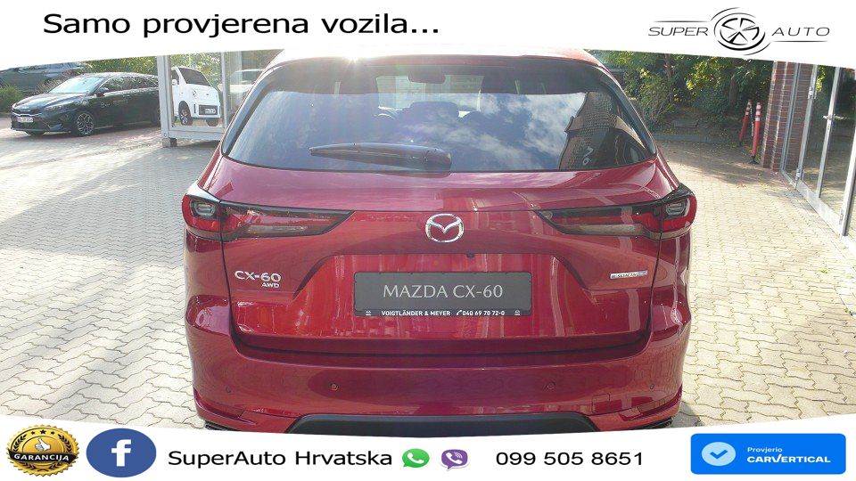 Mazda CX-60 2.5 e-Skyactiv (328 KS) AWD Automatic MATRIX+GR SJED+KAM
