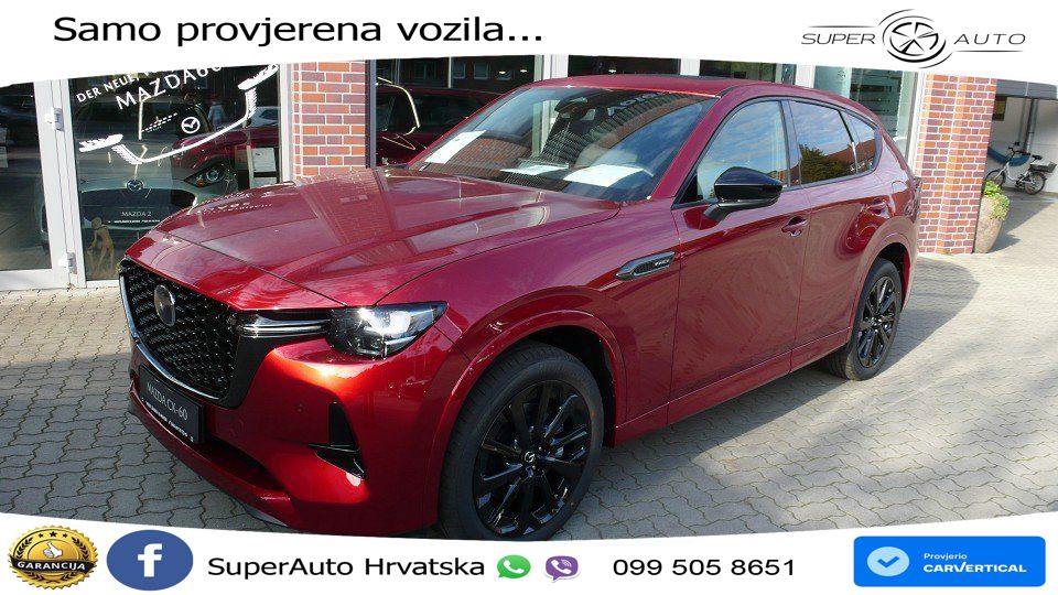 Mazda CX-60 2.5 e-Skyactiv (328 KS) AWD Automatic MATRIX+GR SJED+KAM