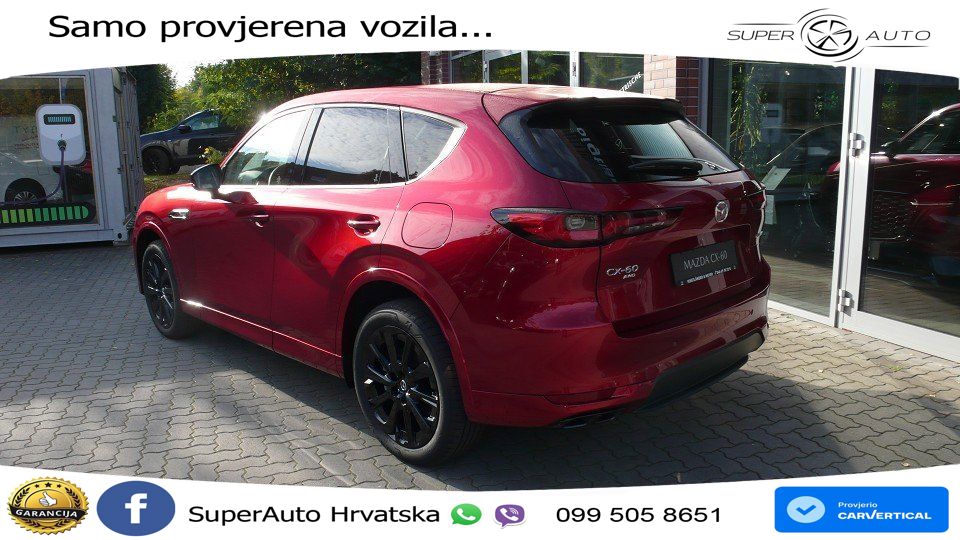Mazda CX-60 2.5 e-Skyactiv (328 KS) AWD Automatic MATRIX+GR SJED+KAM