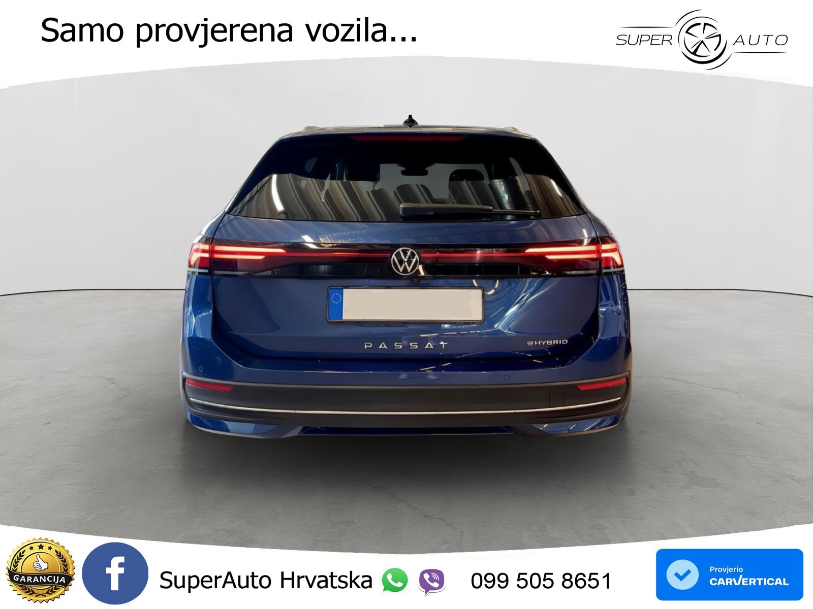 Volkswagen Passat Variant 1.5 TSI (272 KS) eHybrid DSG Business LED+GR SJED+ACC