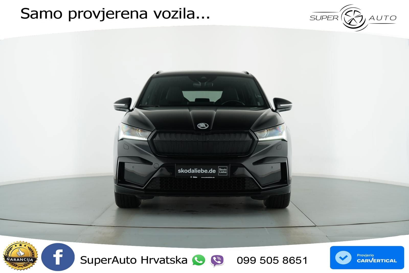 Škoda Enyaq iV 80x 82 kWh (265 KS) AWD SportLine LED+GR SJED+ACC