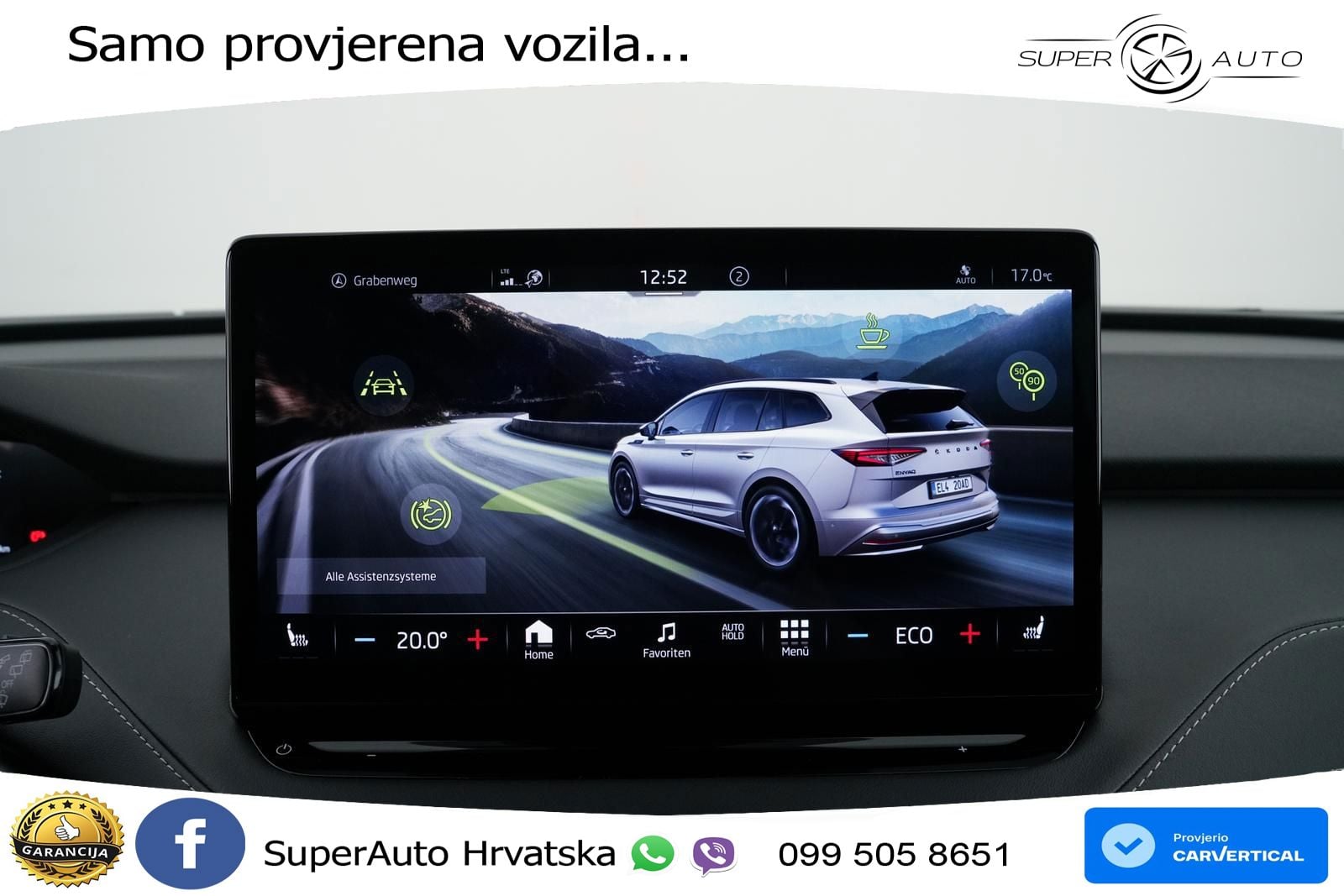 Škoda Enyaq iV 80x 82 kWh (265 KS) AWD SportLine LED+GR SJED+ACC