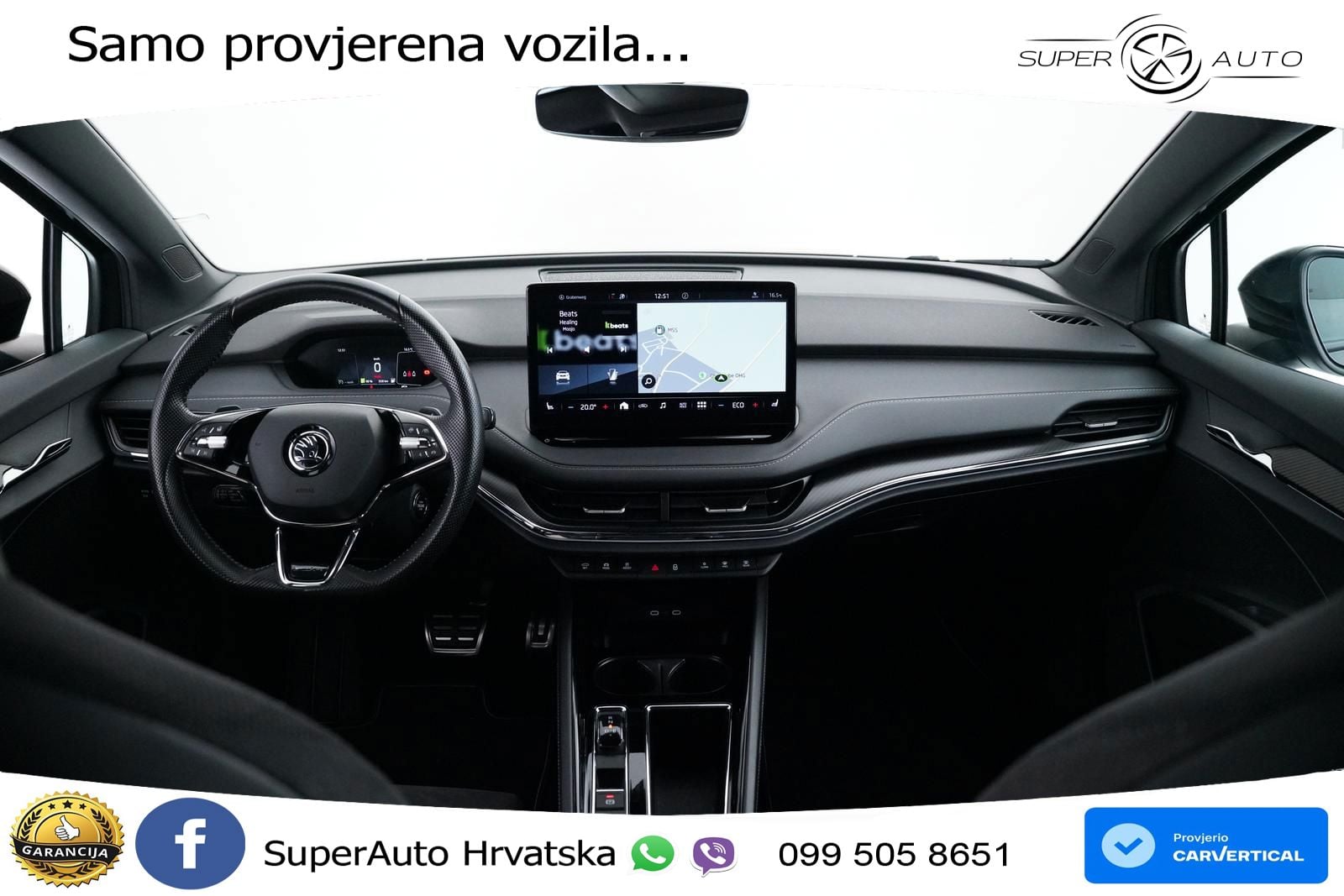 Škoda Enyaq iV 80x 82 kWh (265 KS) AWD SportLine LED+GR SJED+ACC