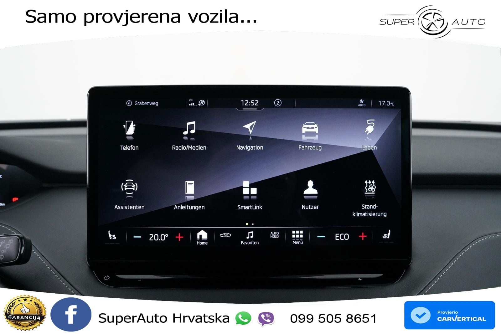Škoda Enyaq iV 80x 82 kWh (265 KS) AWD SportLine LED+GR SJED+ACC