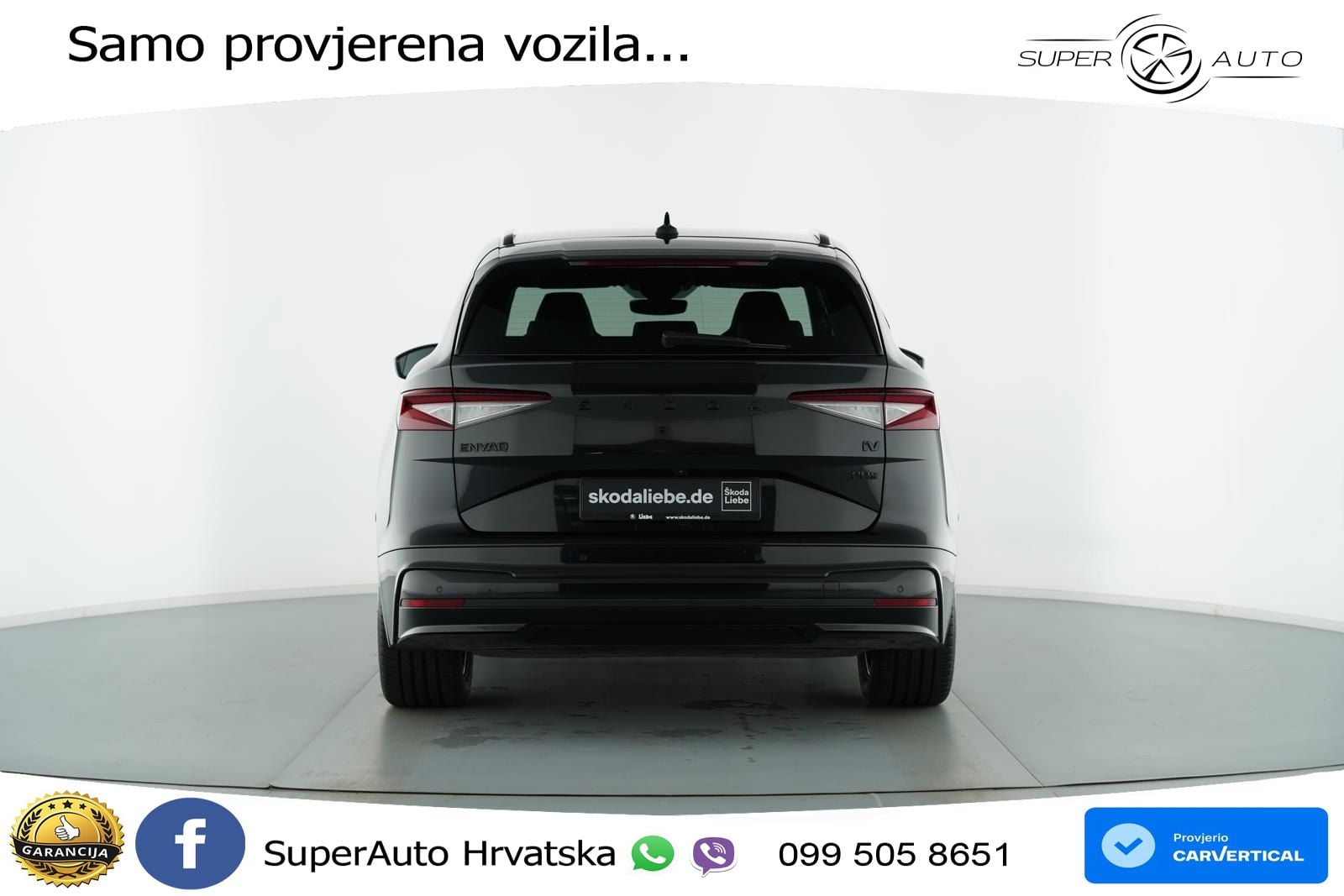 Škoda Enyaq iV 80x 82 kWh (265 KS) AWD SportLine LED+GR SJED+ACC