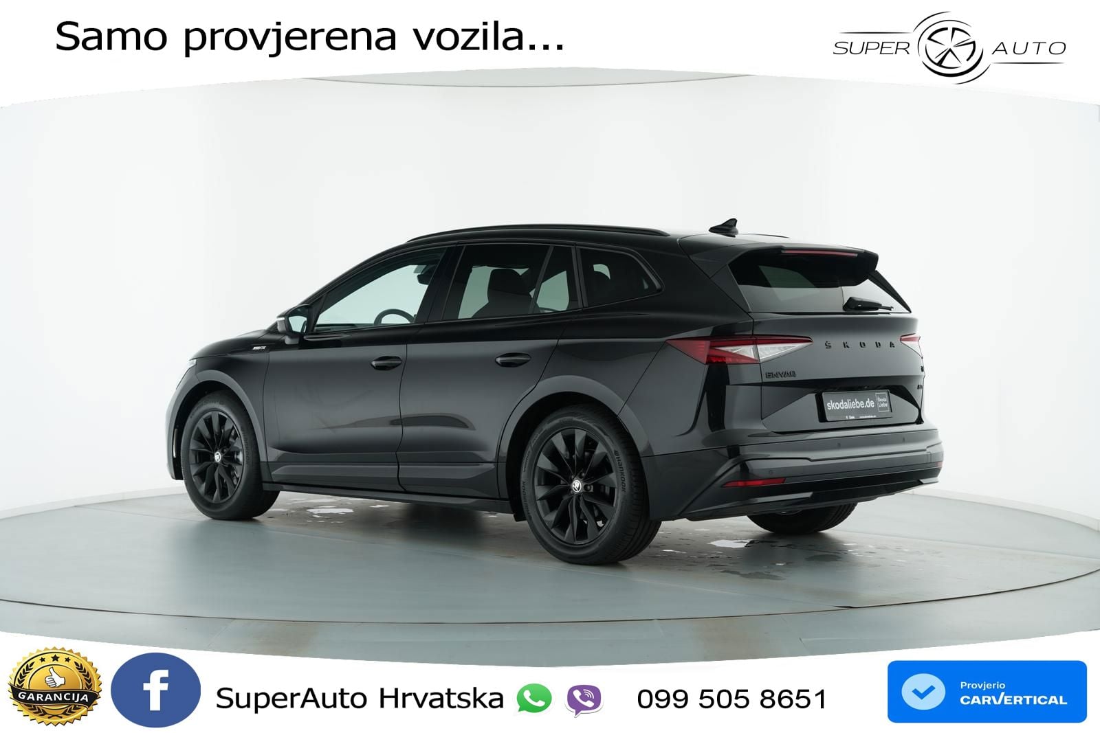 Škoda Enyaq iV 80x 82 kWh (265 KS) AWD SportLine LED+GR SJED+ACC