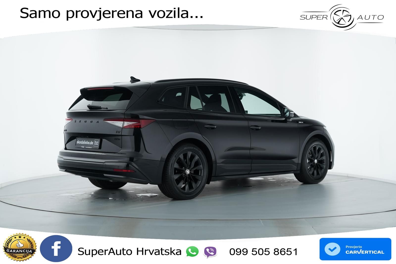 Škoda Enyaq iV 80x 82 kWh (265 KS) AWD SportLine LED+GR SJED+ACC