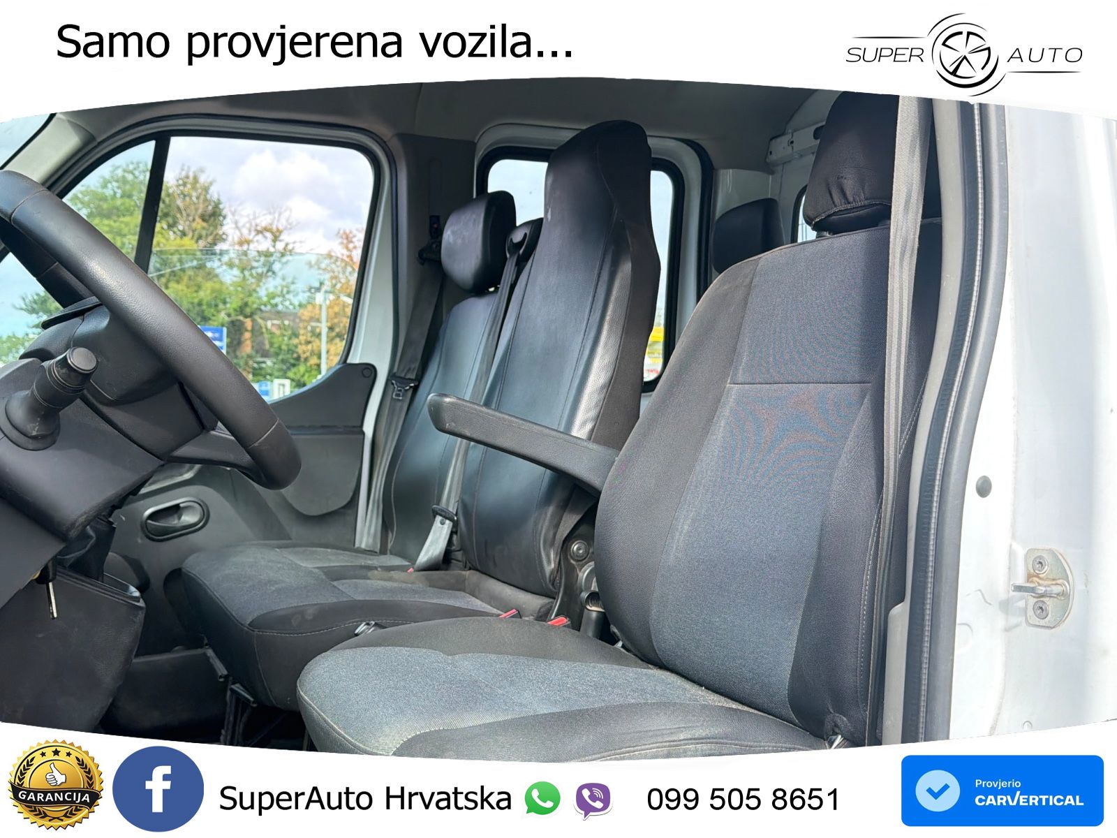 Renault Master DoKa Dreiseitenkipper L3H1*Klima*6Sitze 145 KS