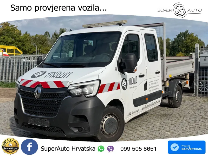Renault Master DoKa Dreiseitenkipper L3H1*Klima*6Sitze 145 KS
