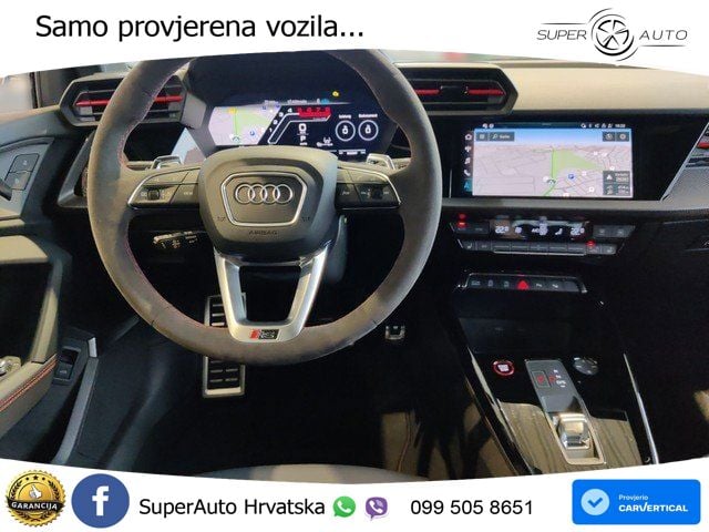 Audi RS3 Sedan 2.5 TFSI (400 KS) quattro S tronic MATRIX+GR SJED+KAM