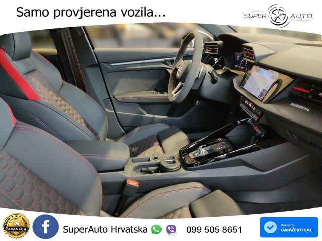 Audi RS3 Sedan 2.5 TFSI (400 KS) quattro S tronic MATRIX+GR SJED+KAM