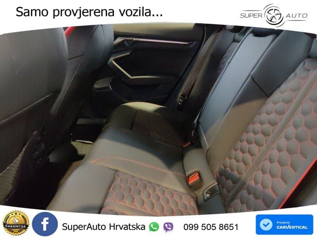 Audi RS3 Sedan 2.5 TFSI (400 KS) quattro S tronic MATRIX+GR SJED+KAM