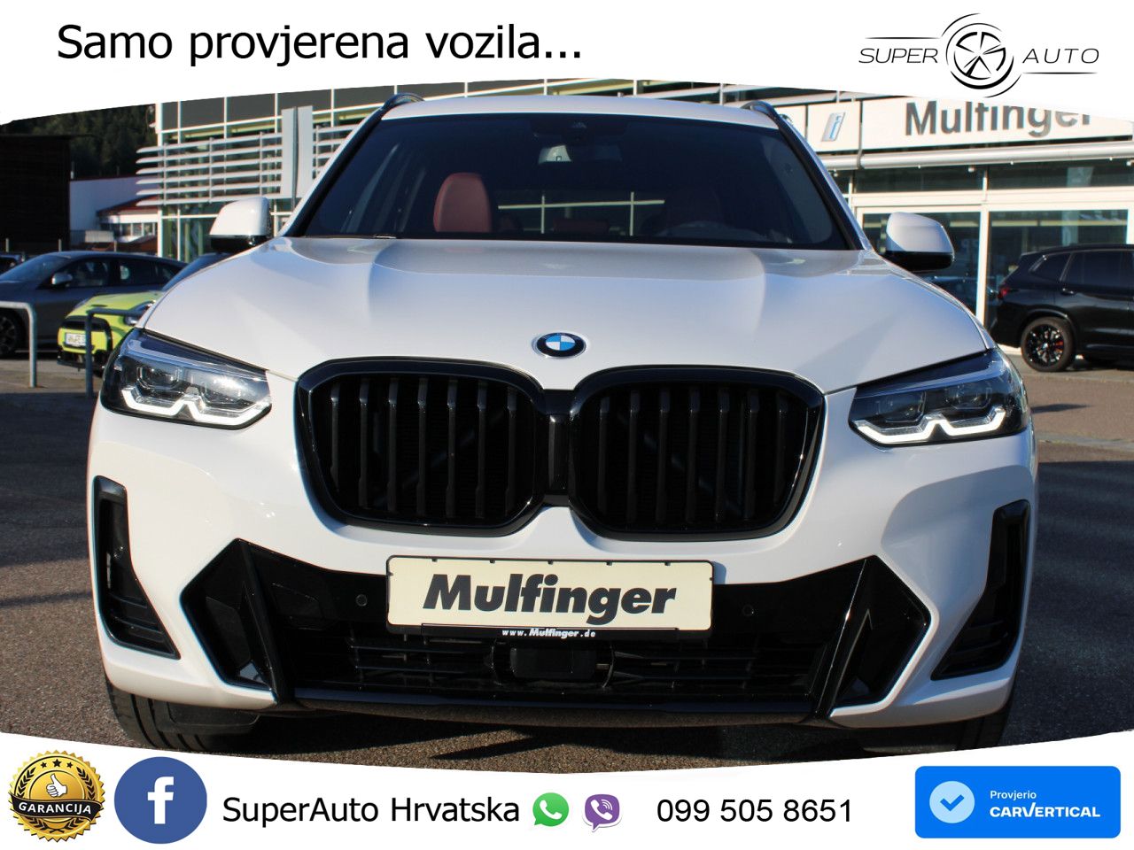 BMW X3 20d xDrive Steptronic M Sport LED+GR SJED+ACC