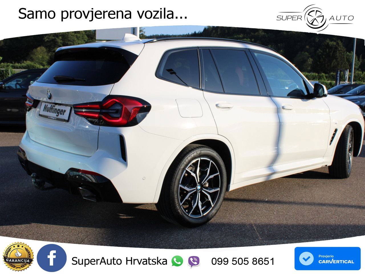 BMW X3 20d xDrive Steptronic M Sport LED+GR SJED+ACC