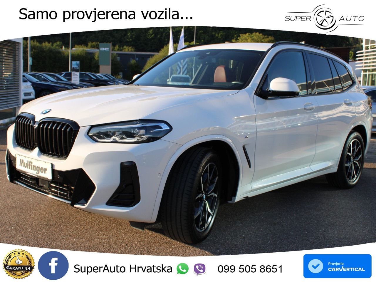 BMW X3 20d xDrive Steptronic M Sport LED+GR SJED+ACC