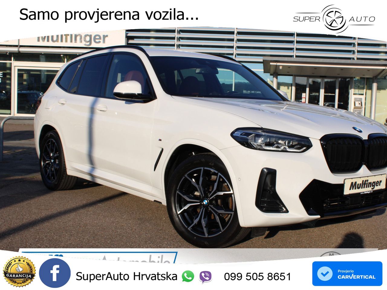 BMW X3 20d xDrive Steptronic M Sport LED+GR SJED+ACC