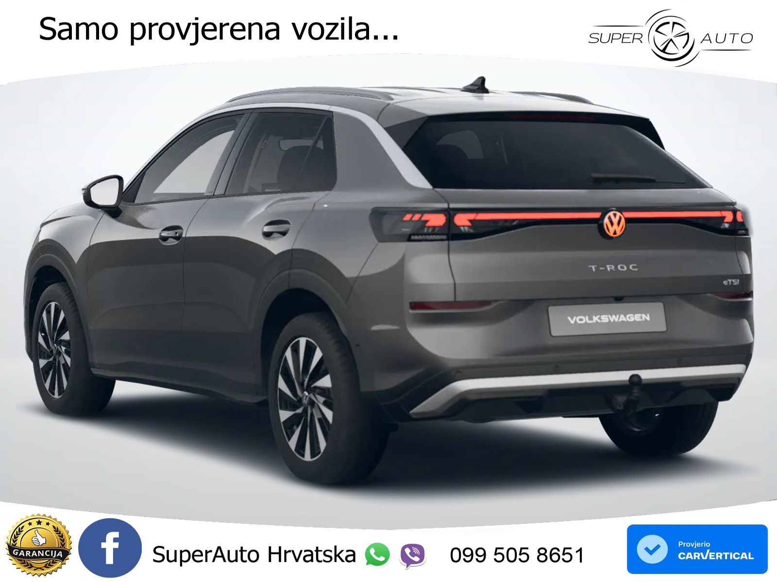 Volkswagen T-Roc 1.5 eTSI (150 KS)  DSG LED+GR SJED+ACC