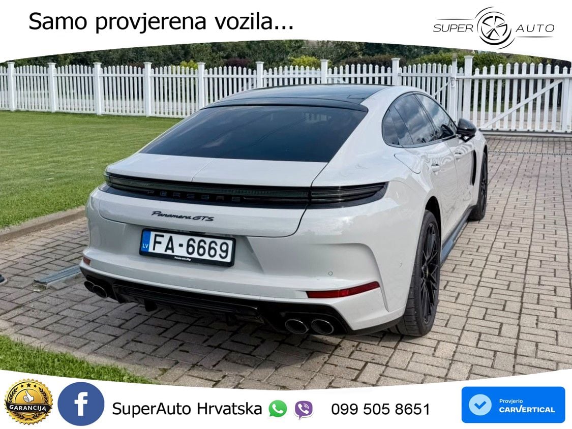 Porsche Panamera GTS 4.0 V8 (500 KS) PDK ACC+HEAD+4xGR SJED+360+PANO