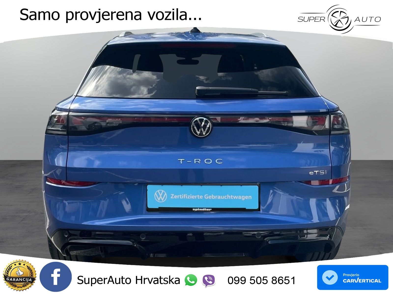 Volkswagen T-Roc II 1.5 eTSI (150 KS)  DSG LED+GR SJED+ACC