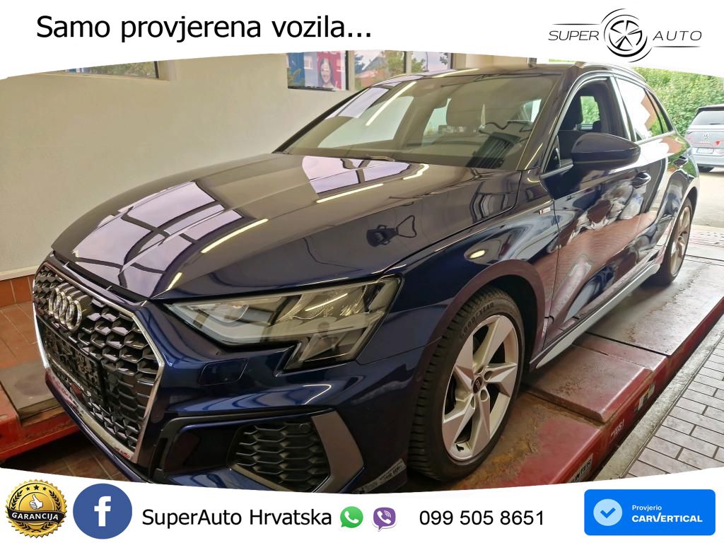 Audi A3 30 TDI (116 KS) S tronic S line LED+GR SJED+ACC