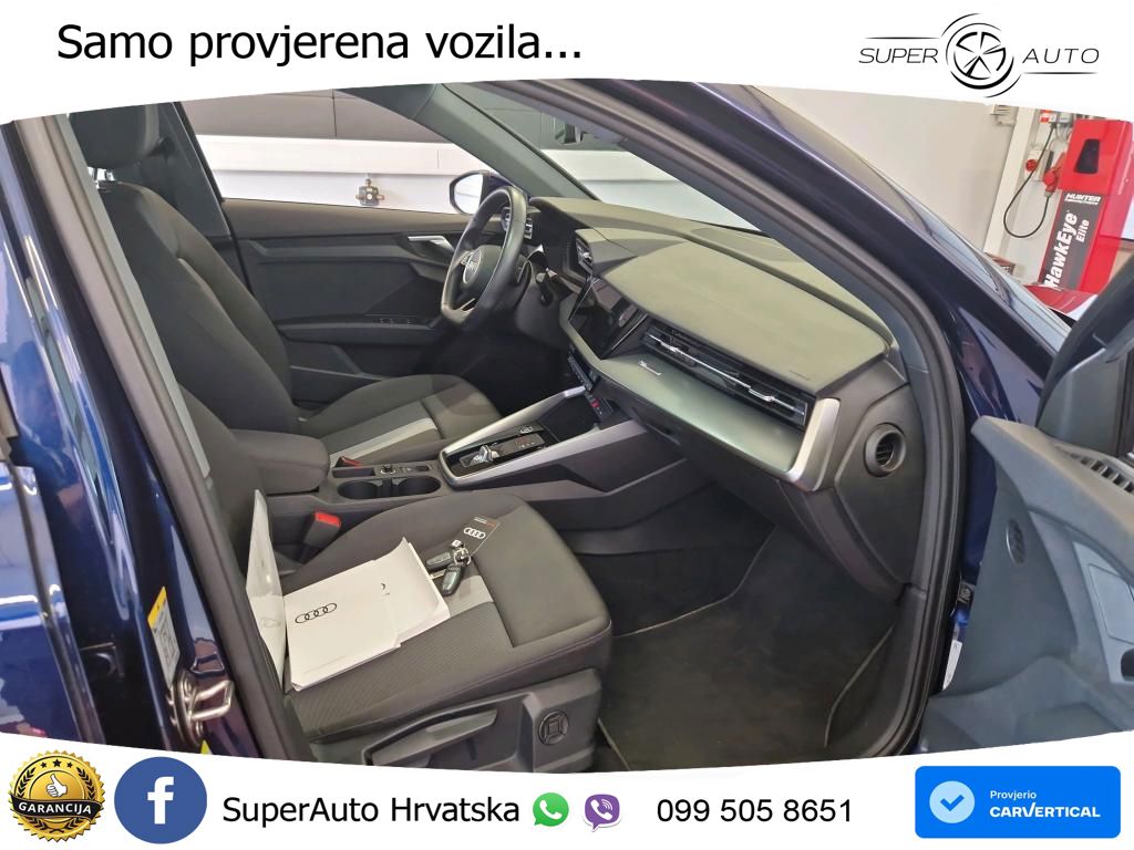 Audi A3 30 TDI (116 KS) S tronic S line LED+GR SJED+ACC