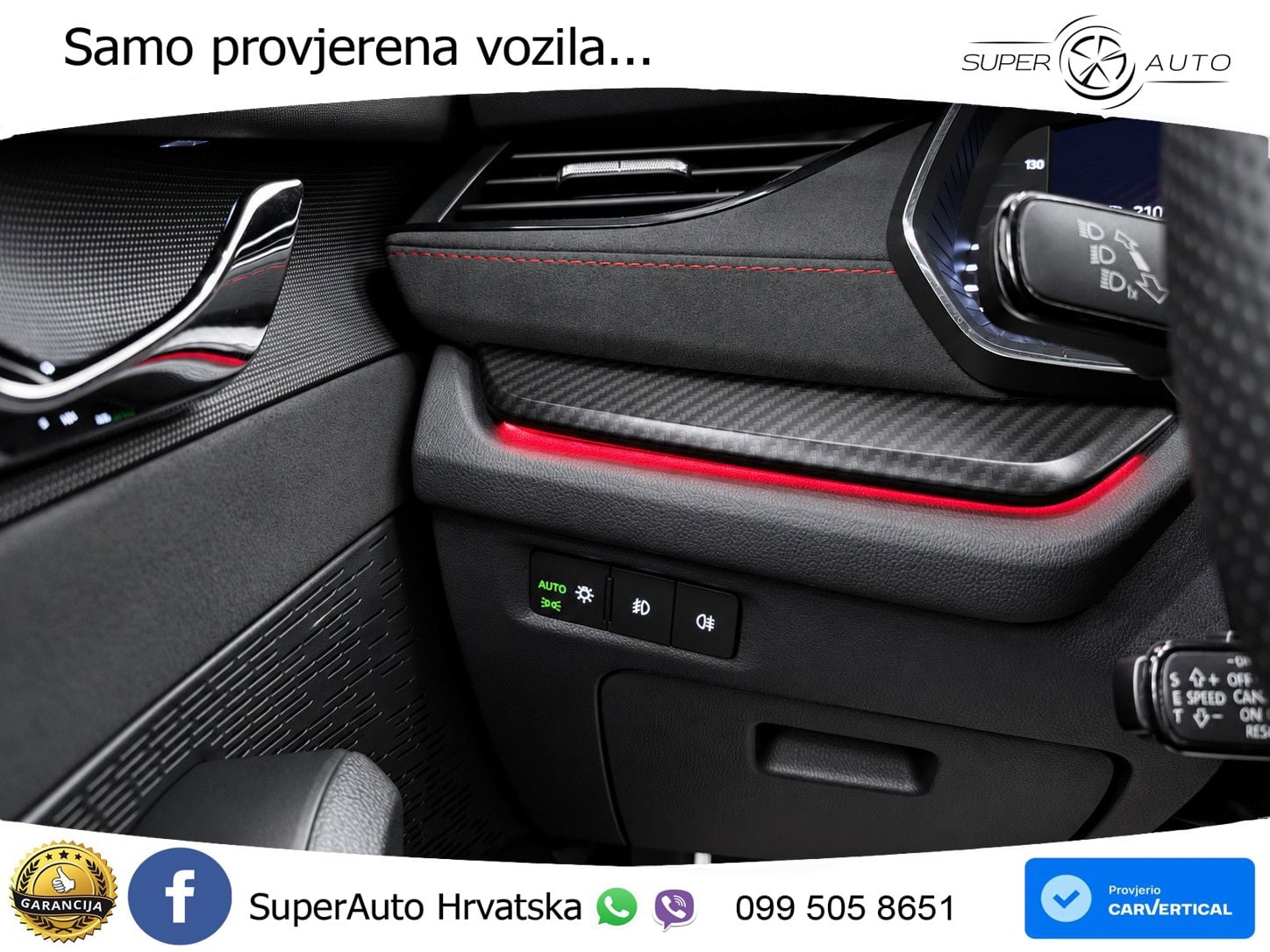 Škoda Octavia Combi RS 2.0 TDI (200 KS) DSG LED+GR SJED+ACC