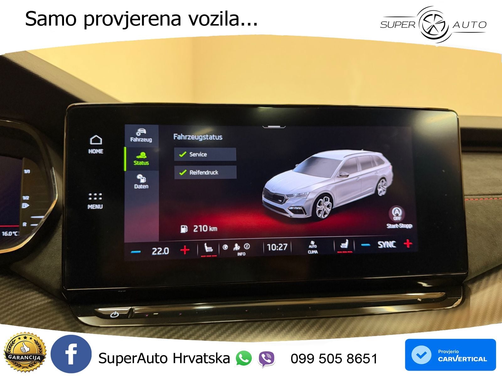 Škoda Octavia Combi RS 2.0 TDI (200 KS) DSG LED+GR SJED+ACC