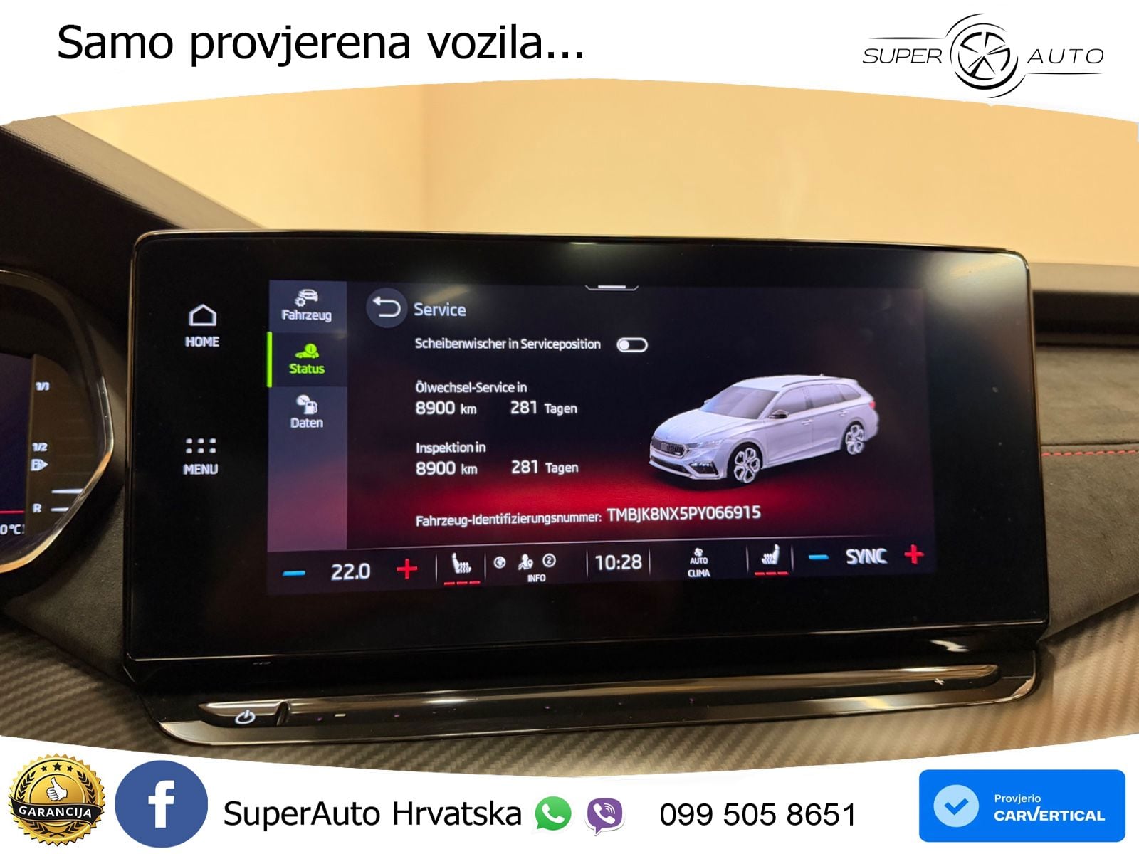 Škoda Octavia Combi RS 2.0 TDI (200 KS) DSG LED+GR SJED+ACC