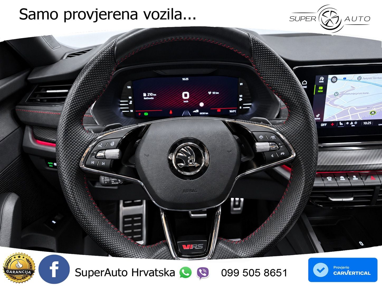 Škoda Octavia Combi RS 2.0 TDI (200 KS) DSG LED+GR SJED+ACC