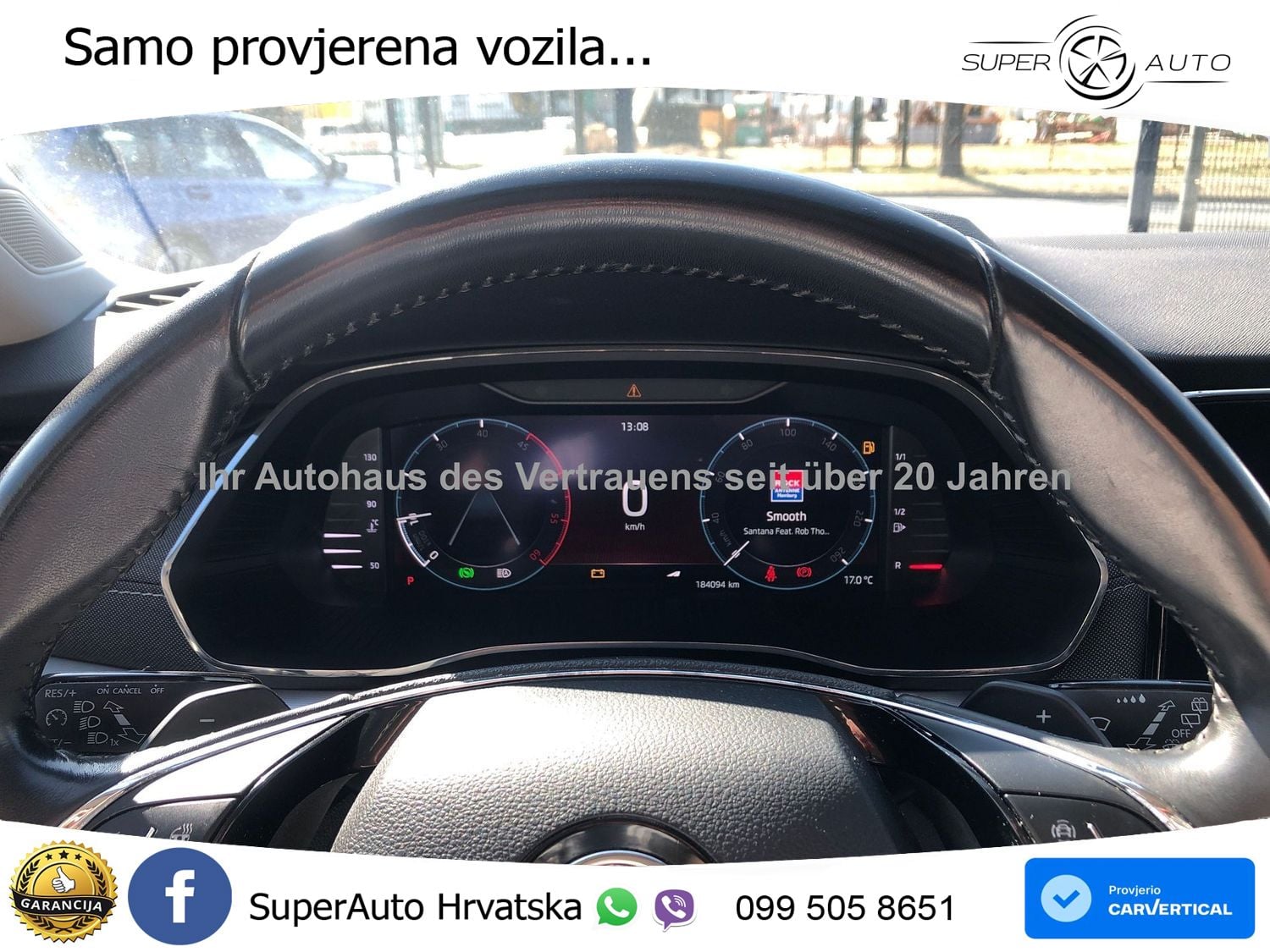Škoda Octavia Combi 2.0 TDI (150 KS) 4x4 DSG LED+GR SJED+ACC