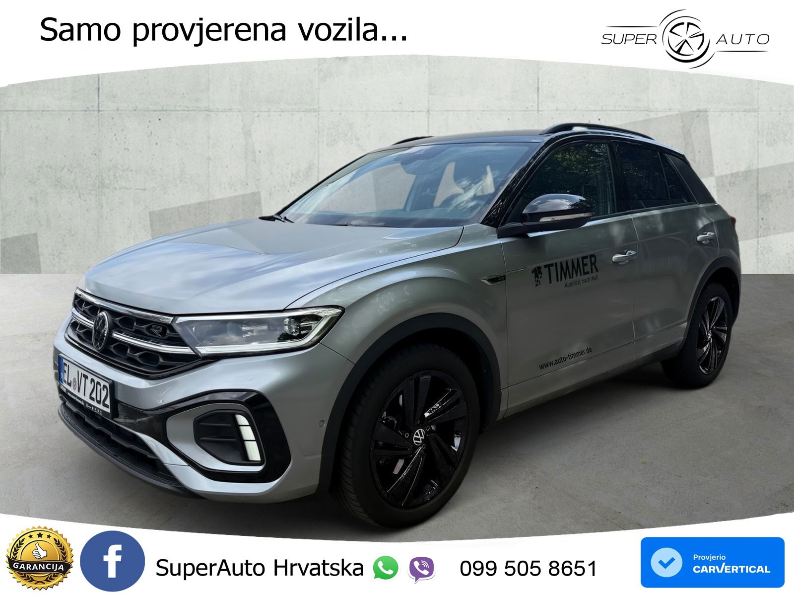 Volkswagen T-Roc I 2.0 TDI (150 KS) DSG LED+GR SJED+ACC
