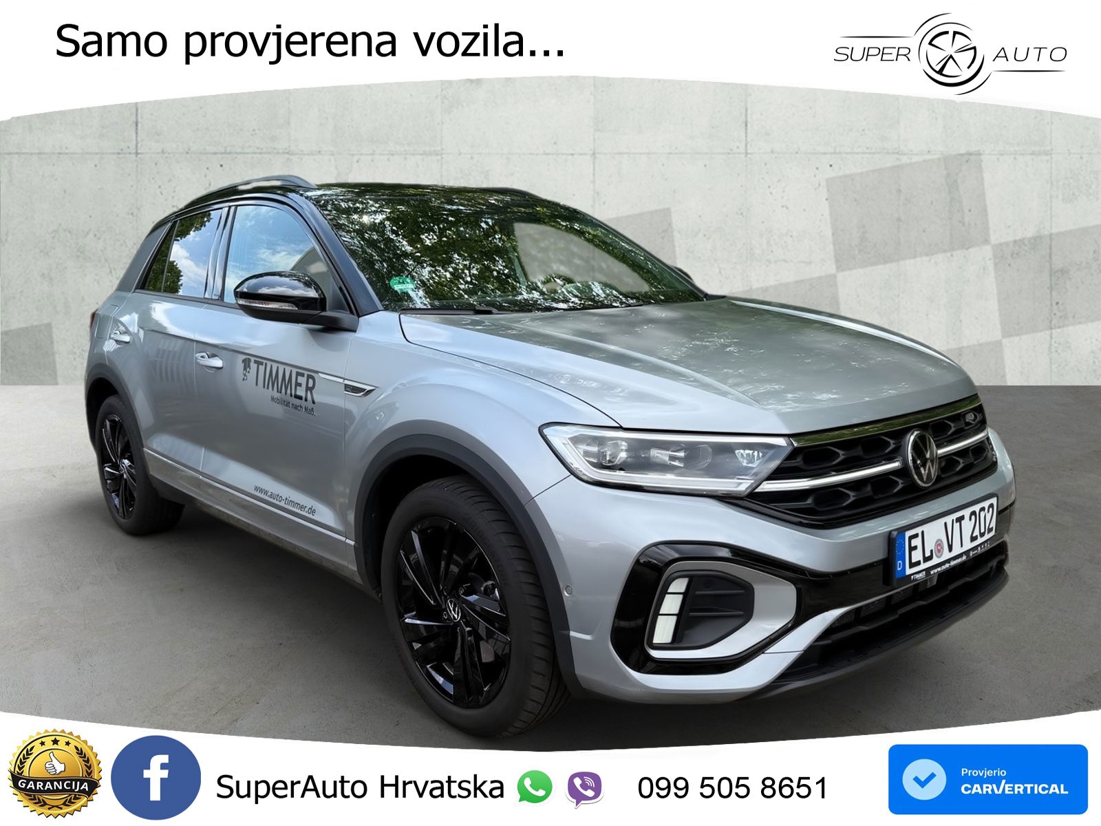 Volkswagen T-Roc I 2.0 TDI (150 KS) DSG LED+GR SJED+ACC